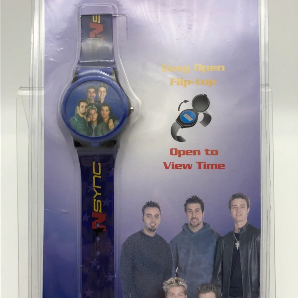 2000 Rare Collectible Nsync Lcd Watch 2000 Rare Collectible Nsync Lcd Watch